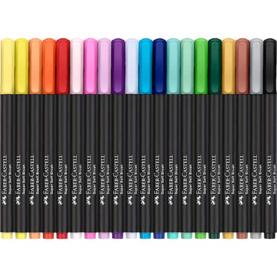 Faber-Castell® Black Edition Felt Tip Brush Pens